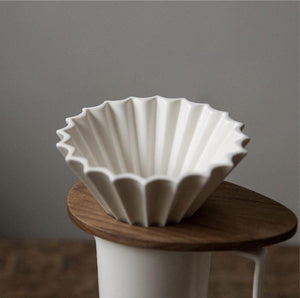 Best White Pour Over - Functional Art for Modern Homes - Vanilla Bean