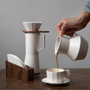 Best White Pour Over - Functional Art for Modern Homes - Vanilla Bean